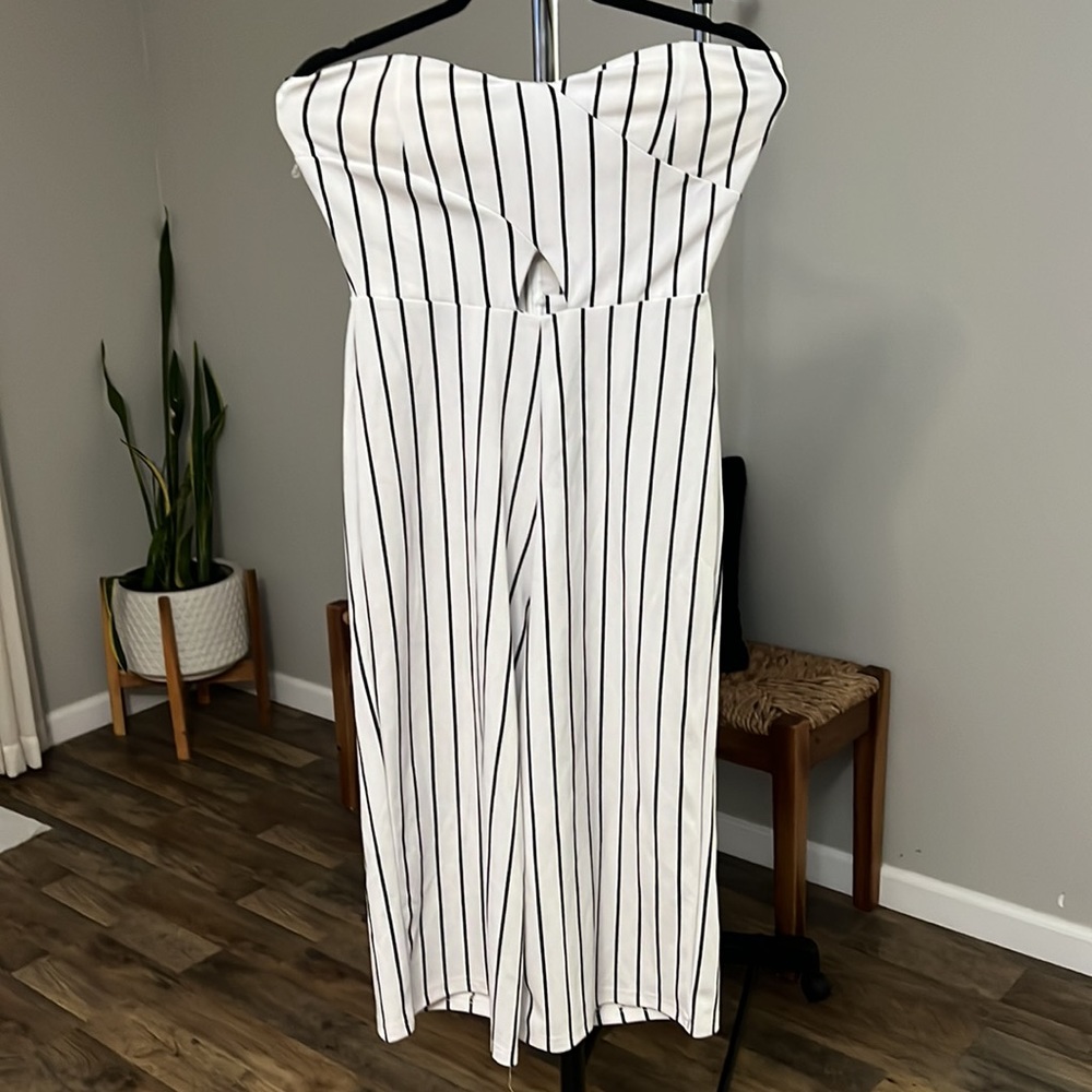 Striped Jumpsuit